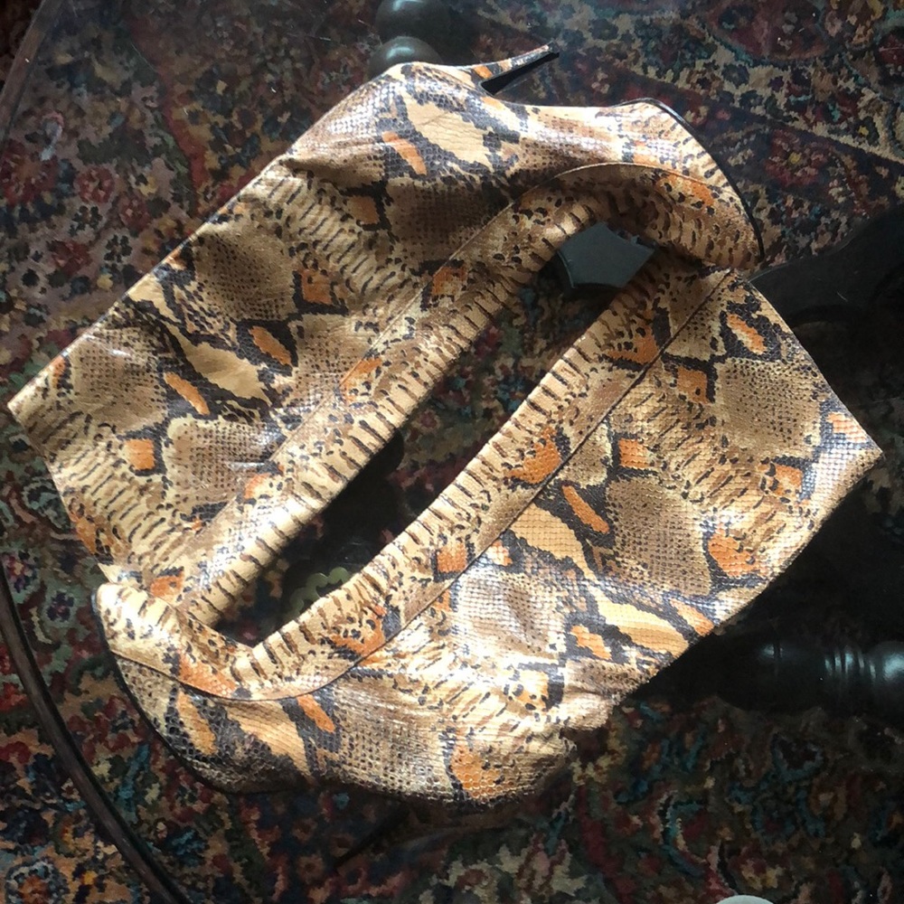 Unique snake boots